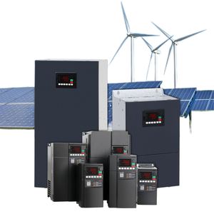 Panel de Control VFD, Inversor para Bomba de 90 kW, Inversor para Bomba Solar, Inversor Solar Híbrido, Variador de Frecuencia OEM, Convertidor de Frecuencia - Product Image 1