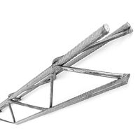 Poutres en acier galvanisé haute résistance, traverses de chemin de fer, fils en acier inoxydable soudés, toitures et murs modernes durables