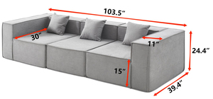 Premium Compressed <b>Sofa</b> , Space - Saving Design, Portable & Foldable, Stylish & Modern, Easy Compress & Expand - Product Image 4