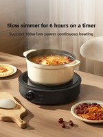 Cuisinière électrique multifonctionnelle en céramique Mijia 2200W S1, fourneau simulant un feu de charbon de bois pour Xiaomi Youpin