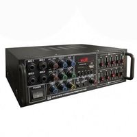 Achetez un système de karaoké à domicile avec 4 entrées de microphone, un mélangeur 2 canaux, un son stéréo intégré, un amplificateur audio professionnel