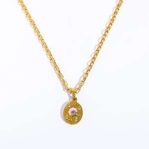 Collar Personalizado de Acero Inoxidable con Estilo Animal y Vegetal, Accesorios de Joyería, Dijes, Collar para Mujer - Product Image 6