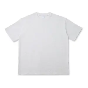 YKH 430GSM 헤비 프린트 그래픽 남성 여름 세트 짧은 셔츠 순면 사용자 정의 면 일반 T 셔츠와 반바지 벌크