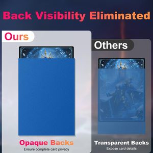 Wholesale Custom Packaging Matte Card <b>Sleeves</b> Fit Baseball Sports Game Matte Dual Deck Card Protectors Matte <b>Sleeve</b> - Product Image 2