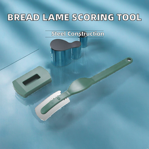 Espátula de Plástico Verde para Hornear con Cubierta Protectora, Apta para Lavavajillas, para Herramientas de Repostería - Product Image 2
