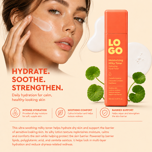 Tonique hydratant intense ODM, apaise les irritations et les rougeurs, répare les dommages causés par les coups de soleil, pour peaux sensibles, à base de céramides. - Product Image 5