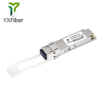 Transceiver Optique 100G SFP QSFP28 ZR4 80km DOM 1310nm SMF QSFP100gbasezr4 pour Réseau Fibre Optique, Compatibilité Étendue