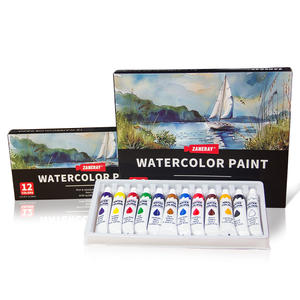Paul <span class=keywords><strong>Cezanne</strong></span> Ensemble <span class=keywords><strong>de</strong></span> peinture <span class=keywords><strong>aquarelle</strong></span> professionnelle 12 couleurs 6ml Peinture <span class=keywords><strong>aquarelle</strong></span> fluide pour peinture bricolage - Product Image 1