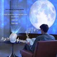 Projecteur de Galaxie 3D Personnalisé OEM Amélioré Lampe de Nuit Projecteur de Planétarium HD Haut-parleur BT Projecteur d'Étoiles Lampe pour Salon Chambre