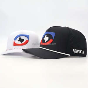 Gorras de Béisbol Hip Hop con Bordado <span class=keywords><strong>3D</strong></span>, Gorra Impermeable de Secado Rápido, Gorra con Perforaciones Láser, Gorras de Golf con Cierre a Presión - Product Image 2