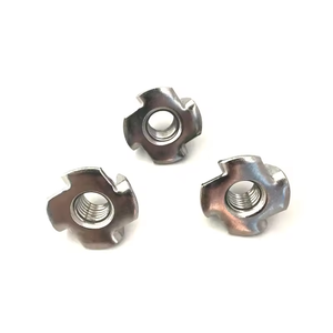 <span class=keywords><strong>Tuerca</strong></span> <span class=keywords><strong>en</strong></span> T de 4 Puntas DIN 1624, <span class=keywords><strong>Tuerca</strong></span> de Inserción para Muebles de Acero Inoxidable 304 para <span class=keywords><strong>Madera</strong></span> y Materiales Blandos - Product Image 2