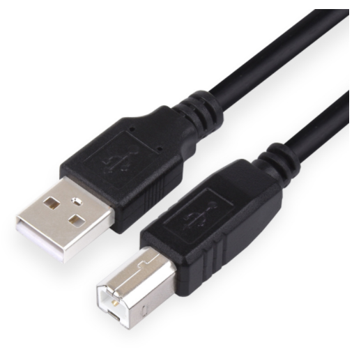 1m 2A Copper Wire USB 2.0 AM to BM Printer Cable