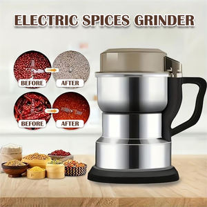 Moulin à café électrique portable pour la maison, blender personnel avec tasse, cafetière manuelle, machine à moudre les grains de café - Product Image 4