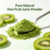 Poudre de jus de kiwi soluble dans l'eau, qualité alimentaire, poudre de kiwi naturelle, fournisseur en gros