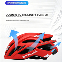 Casque de vélo haute performance, nouveau design, économique, avec filet anti-insectes et feu arrière LED, accessoires Enduro pour une conduite stylée