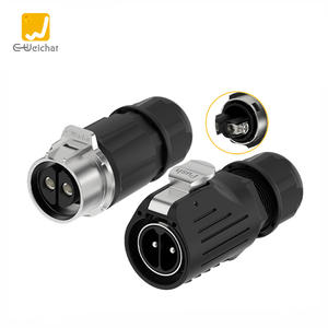 EW-LP28ขั้วต่อสายไฟ IP68ปลั๊กอุตสาหกรรมขั้วต่อสายไฟกันน้ำ3ขาตัวผู้และตัวเมีย - Product Image 1