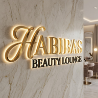 Letrero LED con Logotipo Personalizado Más Vendido, Letrero Luminoso Personalizado, Tablero Publicitario LED, Letreros LED Luminosos para Negocios