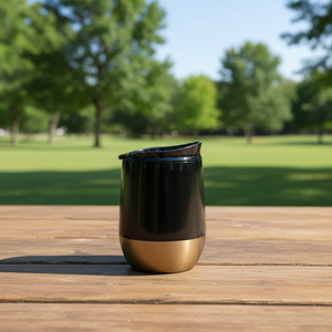 Vaso de doble pared de acero inoxidable de 350ml, respetuoso con el medio ambiente, tapa segura para lavavajillas, 6-12 horas de aislamiento térmico, café helado - Product Image 2