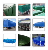Bâche en PE pliable et portable, légère, imperméable et réutilisable pour le camping et les abris d'urgence