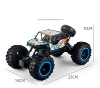 Voiture télécommandée tout-terrain en alliage métallique pour enfants et garçons