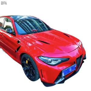 Difusores delanteros y traseros de plástico de alta calidad parachoques guardabarros lateral cuerpo borde delantero <span class=keywords><strong>Alfa</strong></span> <span class=keywords><strong>Romeo</strong></span> <span class=keywords><strong>Giulia</strong></span> mejora ancho <span class=keywords><strong>GTAm</strong></span> - Product Image 4