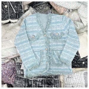 Fardos de Ropa Mixta, Blazers Nuevos de Marca, Tweed para <span class=keywords><strong>Mujer</strong></span>, Stock de Ropa, Suéteres para <span class=keywords><strong>Mujer</strong></span>, Compra al por Mayor de Blazers de Tweed para <span class=keywords><strong>Mujer</strong></span> - Product Image 1