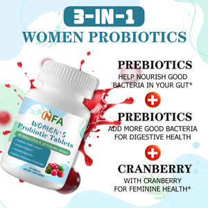 Private Label Women's <b>Probiotic</b> <b>Tablets</b> Digestive Health Support Immune Support Promote Regularity Lactobacillus Rhamnosus - Product Image 4