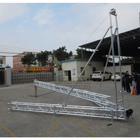 Torre de Truss de Aluminio de Alta Calidad de 6 Metros para Iluminación de Escenario, Soporte para Altavoces en Línea, para Bodas y Proyectos