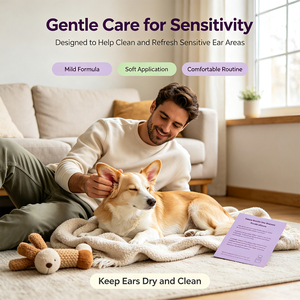 Gotas Limpiadoras de Oídos para Perros OEM/ODM - 0.5% Ácido Salicílico + 1.2% Ácido Láctico para Eliminar Cera, Tratar Infecciones y Aliviar la Picazón - Product Image 4