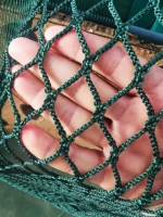 Filet de sécurité sans nœuds personnalisé pour aire de jeux, escalier de trampoline, filet anti-chute