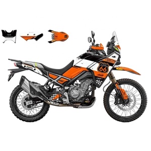 Autocollants de moto en film métallique pour CFMOTO 450MT, pièces détachées de moto en gros d'usine, design <span class=keywords><strong>TZ221</strong></span> - Product Image 3