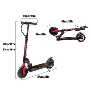USA en stock expédition rapide mobilité patineta trotinette électrique skateboard enfants scooter électrique 24V 180W - Product Image 2