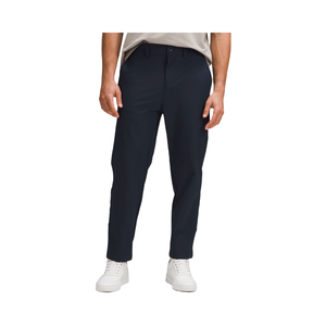 Pantalon décontracté léger en coton et élasthanne pour homme, coupe extensible, anti-boulochage, confortable, avec braguette zippée - Product Image 2