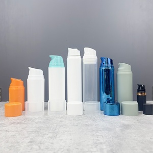 2024 Skincare Beauty <b>Plastic</b> <b>Bottle</b> <b>Empty</b> Replacement Luxury Airless Pump <b>Bottle</b> 30ml 50ml Cosmetic Matte Recyclable Packaging - Product Image 3