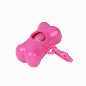Sacs à déjections pour animaux de compagnie écologiques et colorés, design os, sacs poubelles en plastique pour produits de bain - Product Image 2