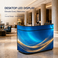 Pantalla LED Flexible P2.5 de Tamaño Personalizado para Mesa de DJ, Consola de DJ LED, Video Wall LED, Señalización Digital para Eventos en Bares y Escenarios