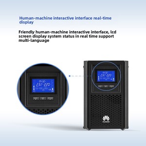 Alimentation sans interruption (ASI) en ligne monophasée <span class=keywords><strong>HUAWEI</strong></span> UPS2000-A-2KTTL 2K/1.6KW en mode veille, sans <span class=keywords><strong>batterie</strong></span> intégrée - Product Image 3
