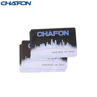 CHAFON Kostenlose Muster Individuell Bedruckte PVC-Zugangskarte RFID-Karte Weiße Blanko-Mitarbeiterausweise für Hotels 13,56MHz Wasserdicht Stoßfest