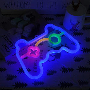Led Neon Sign Back Light Gamepad Fútbol Baloncesto Estrella Mano Hola para fiesta Boda Decoración Regalo <span class=keywords><strong>de</strong></span> Navidad Noche Kid's Toy Animal - Product Image 1