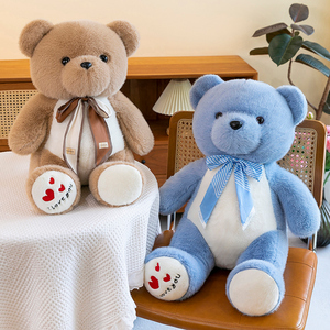 Orso carino squisito Anime Super morbido PP peluche in cotone pieno di peluche di vita quotidiana decorazione della casa per alleviare lo Stress degli animali - Product Image 1