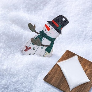 Flocons de <span class=keywords><strong>neige</strong></span> artificiels poudre de <span class=keywords><strong>neige</strong></span> <span class=keywords><strong>blanche</strong></span> scintillante pour la décoration de l'arbre de Noël et du festival d'hiver - Product Image 4