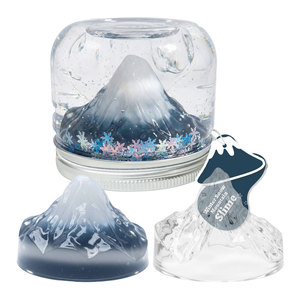 Lot de slime en gros, jouets sensoriels, slime <span class=keywords><strong>montagne</strong></span> enneigée d'hiver pour sacs cadeaux, avec slime transparent et paillettes - Product Image 4