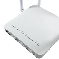 Precio de Fábrica de ONU F680L, Unidad de Red Óptica XPON 4GE+1tel+2usb+wifi de Doble Banda, Antenas de 5db