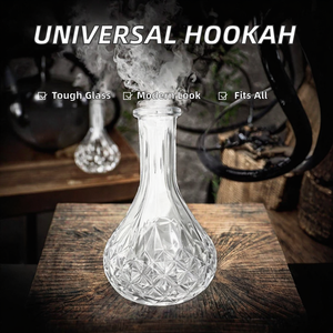 Clear Glass Carafe Decanter Ribbed <b>Bottle</b> <b>Stopper</b> Flask for Home Bar Serving - Product Image 6