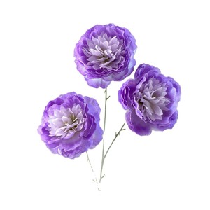Flores Artificiales de Peonía Ruyi de Tres Cabezas, Decoración de Seda para Bodas, Decoración de Techo para Sala de Estar - Product Image 5
