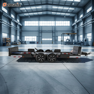 Remolque para Autos de Carreras Ozmatix Ligero de Alta Calidad, <span class=keywords><strong>Carga</strong></span> Máxima de 3001 kg, Elevación Ajustable, Tamaño 6640x2540 mm, Certificado CE, ADR y DOT - Product Image 1