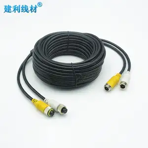 Pure Copper Y Cable Extension High-Quality Double Shielded Wiring For Seamless In-Vehicle Multi-Camera System Extension