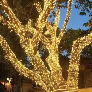Guirlande lumineuse féerique 10m - 100m, étanche pour extérieur, pour fête, mariage, vacances, vente flash, lumières LED féériques d'extérieur, cuivre chaud - Product Image 5