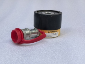 Cylindre hydraulique à piston creux simple action RCH-120 de 13 tonnes, similaire au vérin hydraulique creux ENERPAC pour le tensionnement des boulons - Product Image 6