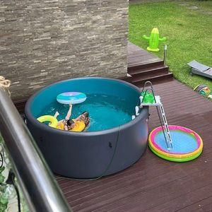 プールプール屋外屋外裏庭地上プール付属品付き家族の水の楽しみ - Product Image 1